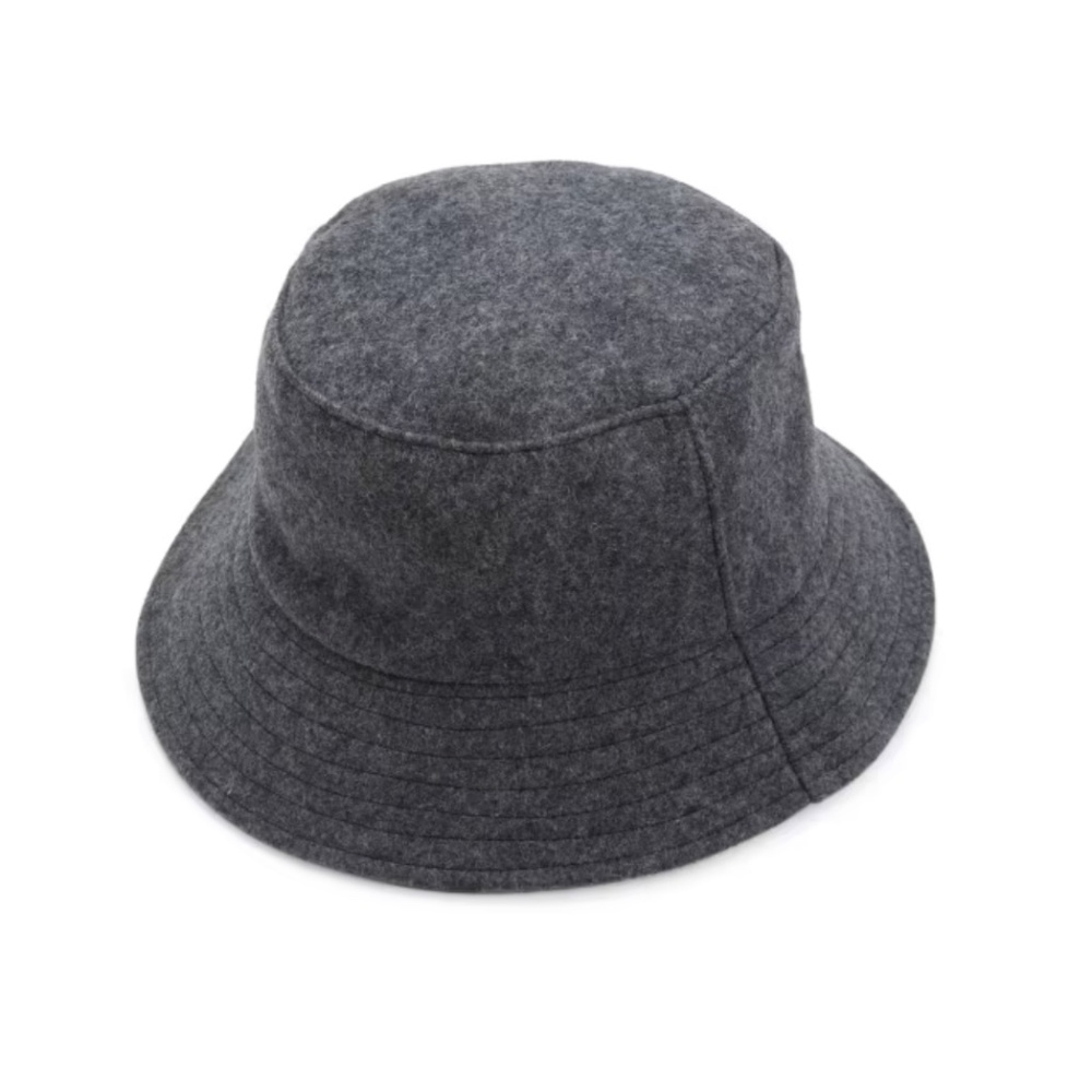 HiSO Wool Blend Bucket Hat Smoke